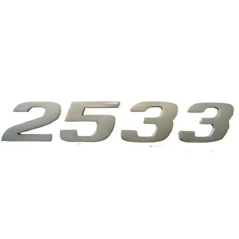 Emblema 2533 Cromado Caminhão para MB Axor