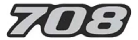 Emblema 708 Resinado para MB