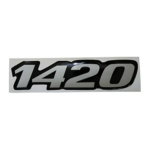 Emblema Cabine MB 1420 Liso Resinado