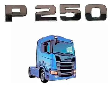 Emblema Frontal P280 para Scania NTG Caminhão