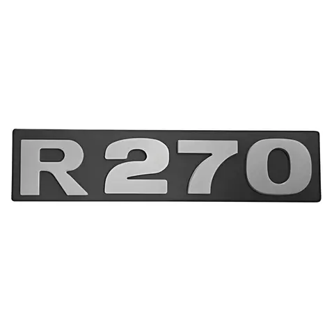 Emblema Frontal R270 S4 Modelo Cabina e Chassi
