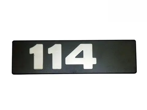 Emblema Frt 114 Série 4 para Scania Até 2003