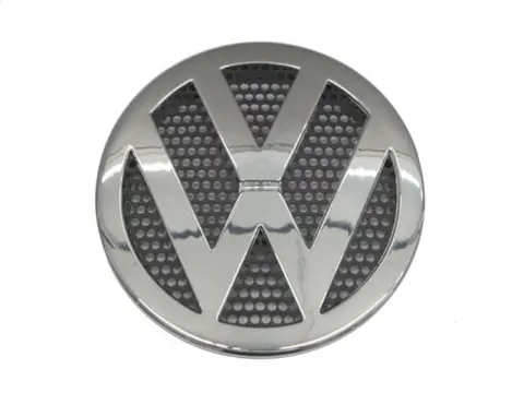 Emblema Grade Dianteira VW Preto