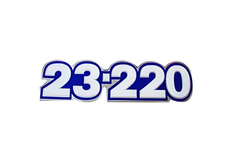Emblema Lateral para VW 23220 Azul