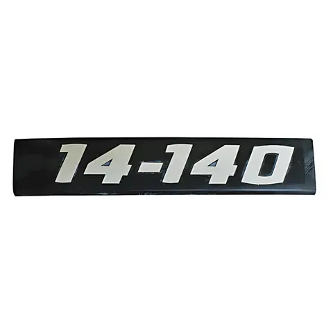 Emblema Lateral Preto para VW 14140