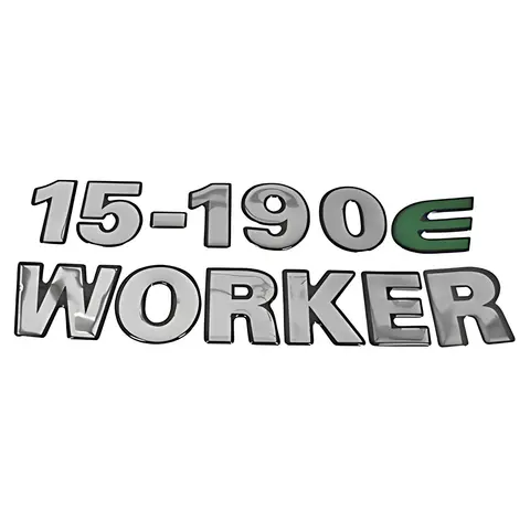 Emblema Lateral VW Worker 15190E 2005 a 2008