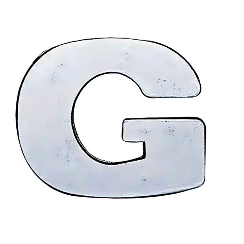 Emblema Letra G Cabina e Chassi