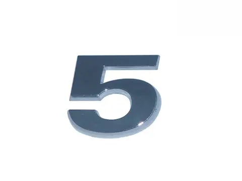 Emblema Número 5 VW Constellation Euro V