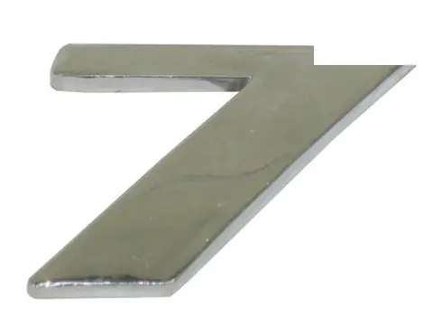 Emblema Número 7 para MB Axor Atego