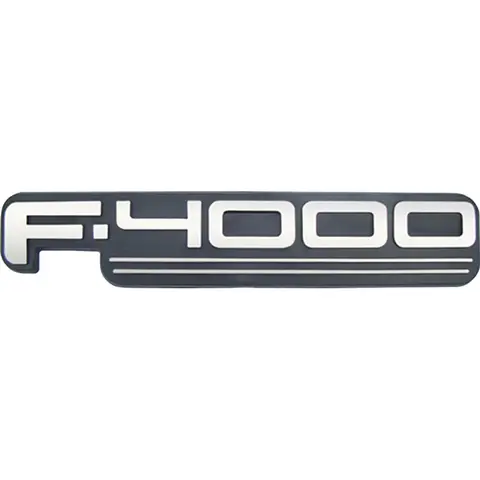 Emblema para Ford F4000 Após 99 Cabina