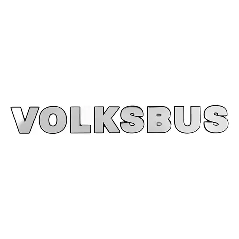 Emblema Volksbus VW Cabina e Chassi