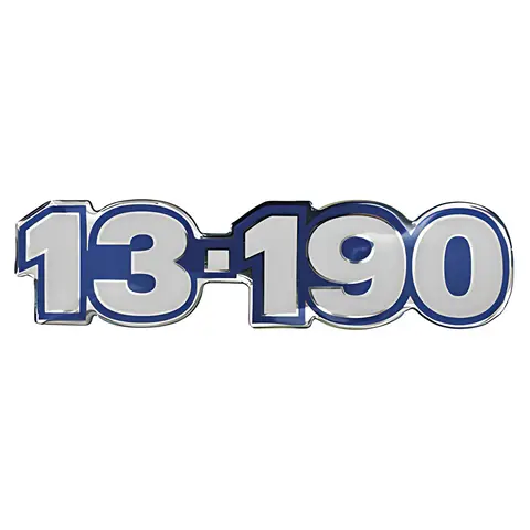 Emblema VW 13190 Azul Ano 2001 a 2005
