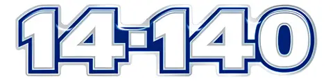 Emblema VW 14140 Série Azul Frontal