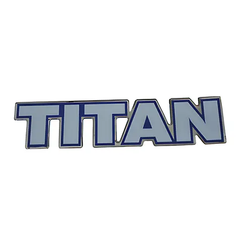 Emblema VW Série Azul Titan Pequeno Porta