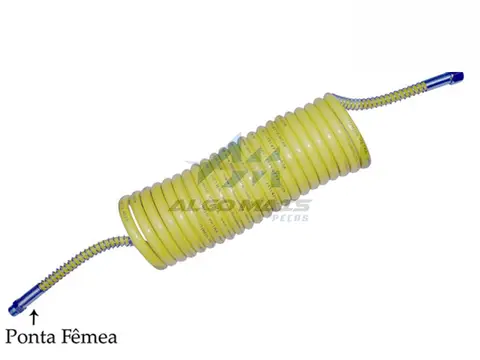 Espiral Ar Amarela 6,5M Sistema Knorr para MB