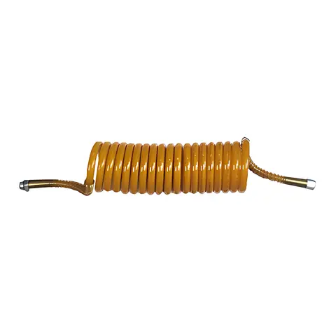 Espiral Ligação Cavalo Carreta Bitrem Amarelo