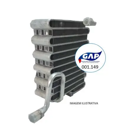 Evaporador para MB 1420 1620 Instalação
