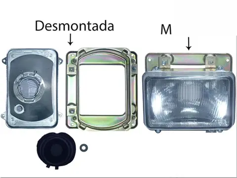 Farol Baixo L/e L1113 1418 Cara Preta para MB