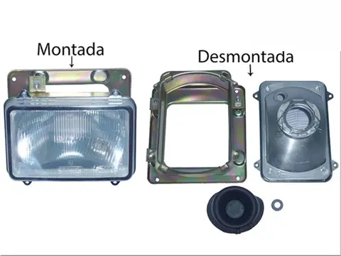 Farol Baixo LD MB L1113 L1418 Cara Preta