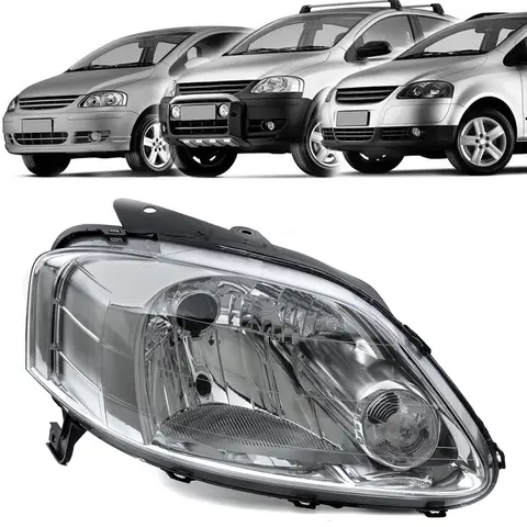 Farol Direito Fox Crossfox Spacefox 03/10