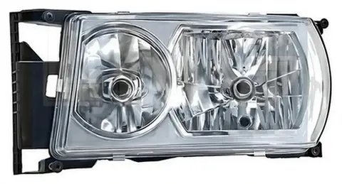 Farol Esquerdo Lente Vidro para Scania