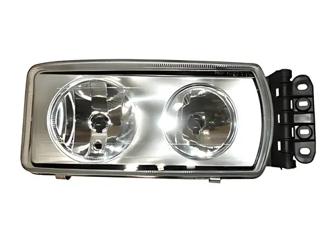 Farol LD Máscara Cinza para Iveco Stralis Cursor
