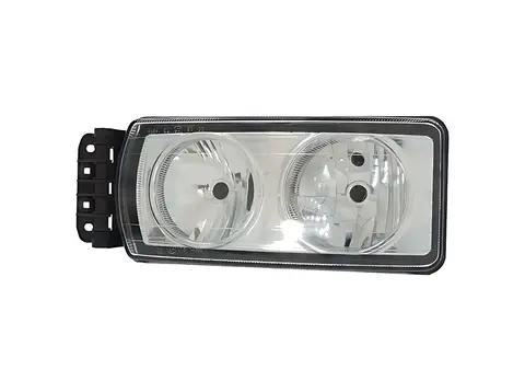 Farol Manual Máscara Cromada para Iveco