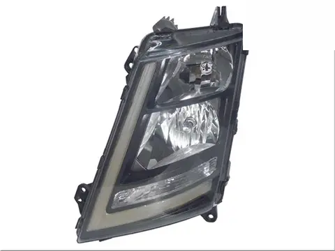 Farol Principal Esq Máscara Negra para Volvo FH