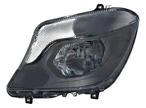 Farol Principal Esquerdo Plástico Vidro MB