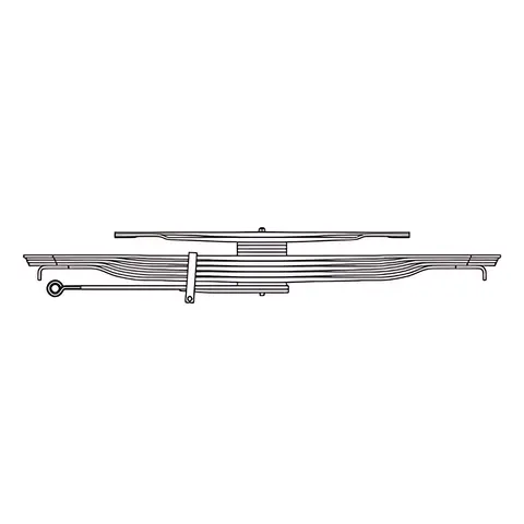 Feixe Mola para Ford Cargo 4331 4432 1722