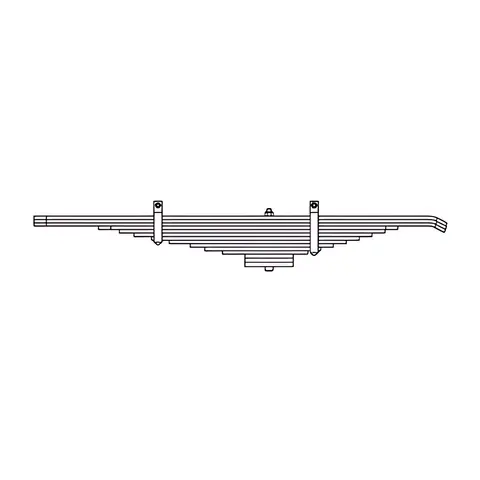 Feixe Mola VW 24250 23310 23220 Eixo Livre
