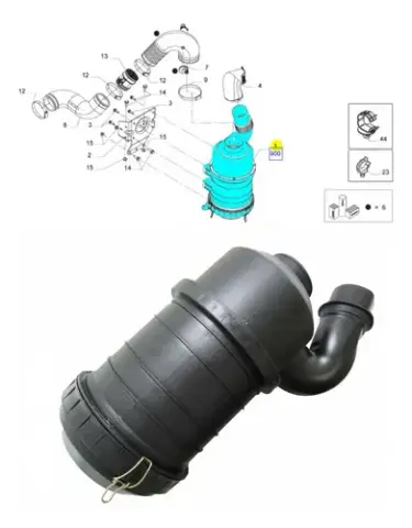Filtro Ar para Iveco Daily 70C17