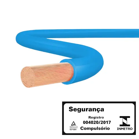 Fio Automotivo Azul 1,0MM Tc Chicotes