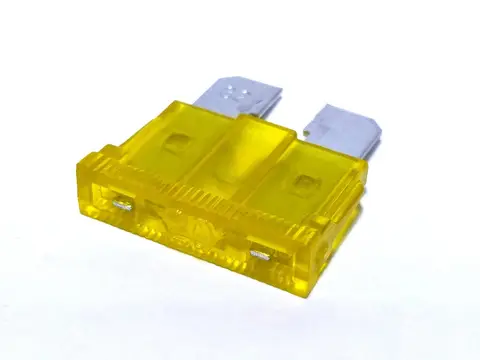 Fusível Lâmina 20 a 12V C/ 10 Un