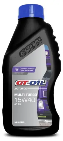 Óleo 15W40 Multi Turbo Mineral API-CI4 1LT