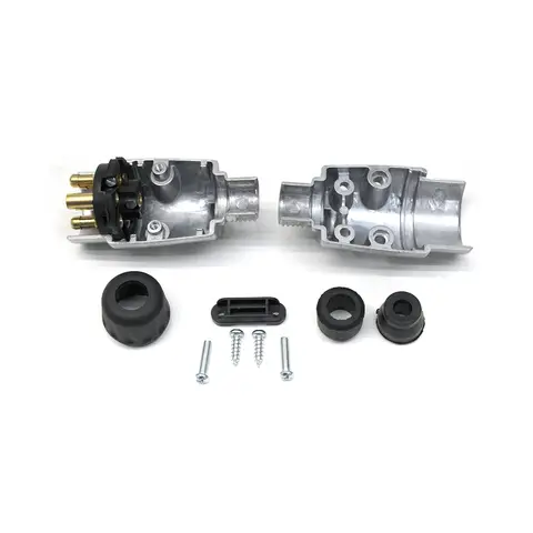 Plug/Conector Tomada Macho Engate