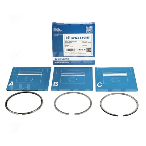Jogo Anel Pistão MB OM 364A OM 366A Euro 3