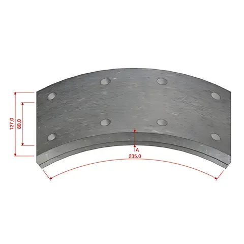 Jogo Lona Freio para Scania F113 K113 R113 T113