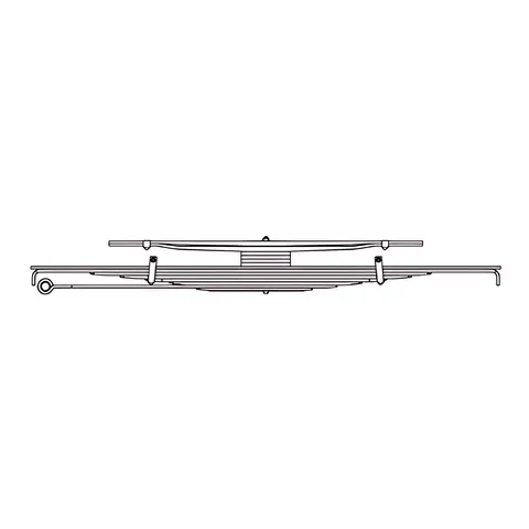 Feixe Mola Trás para Ford Cargo 1317/1519