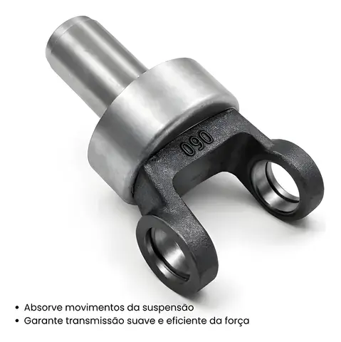 Kit Cardan C/ Garfo Deslizante Motor Meritor