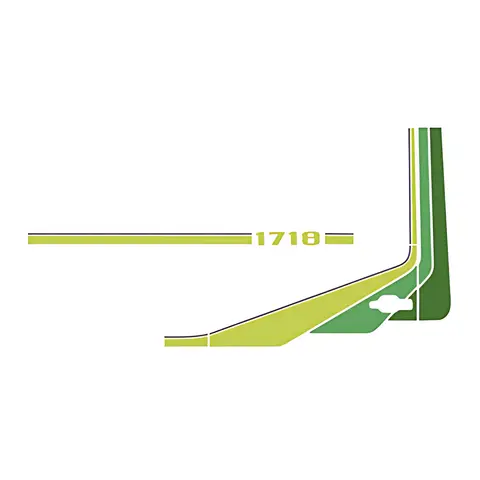 Kit Completo Faixa Verde Fpn 1718 Cara Chata