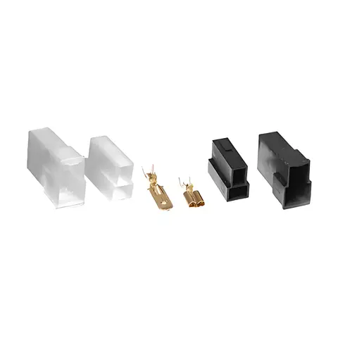 Kit Conector Universal 2 Vias 6.3MM Macho Fêmea