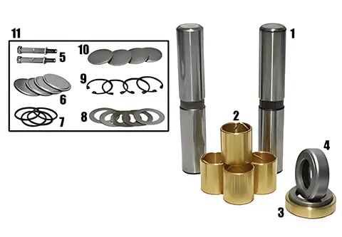 Kit Embuchamento 0.50 para MB 1313 1513 1519