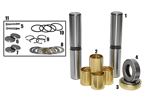 Kit Embuchamento para MB Freio Ar 38MM