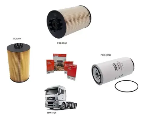 Kit Filtro para MAN TGX 28440 29440 29480 33440