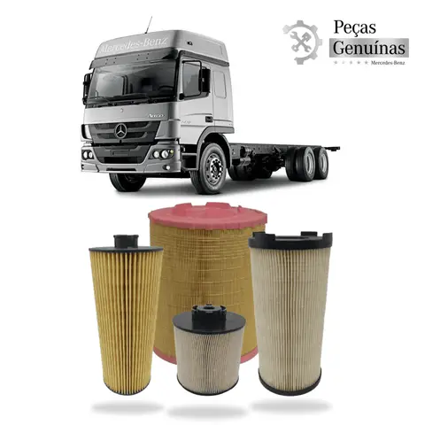 Kit Filtros MB Atego 2426 2429 2430 Axor 1933 OM926