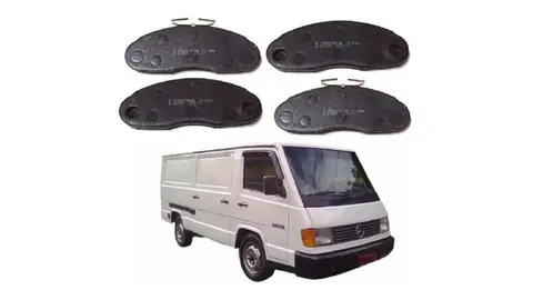 Kit Pastilha Freio para MB 180