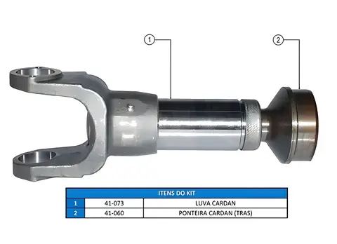 Kit Ponteira Luva VW 17210 17220