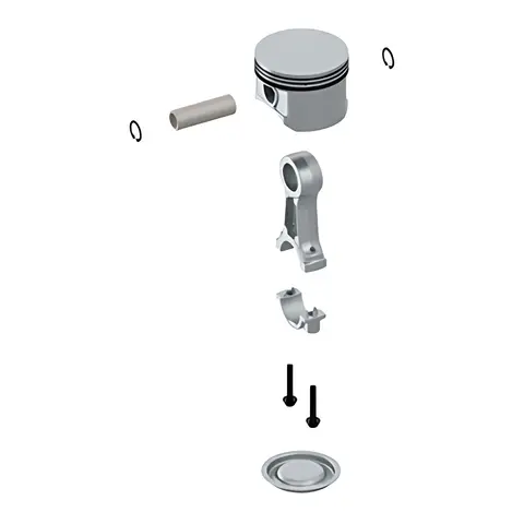Kit Reparo Compressor para VW 17220 24250