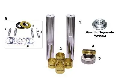 Kit Reparo VW 13150 13160 13180 Série 2000